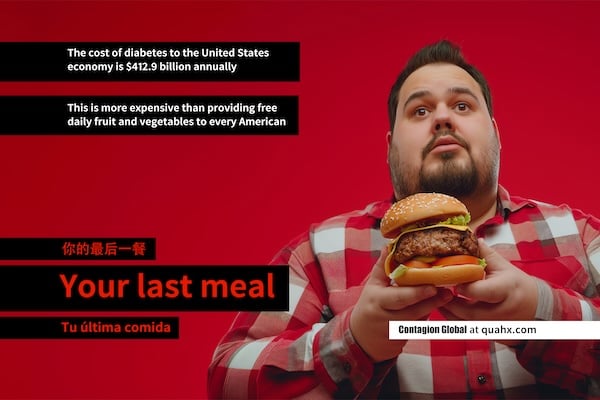 Your Last Meal Contagion Global poster