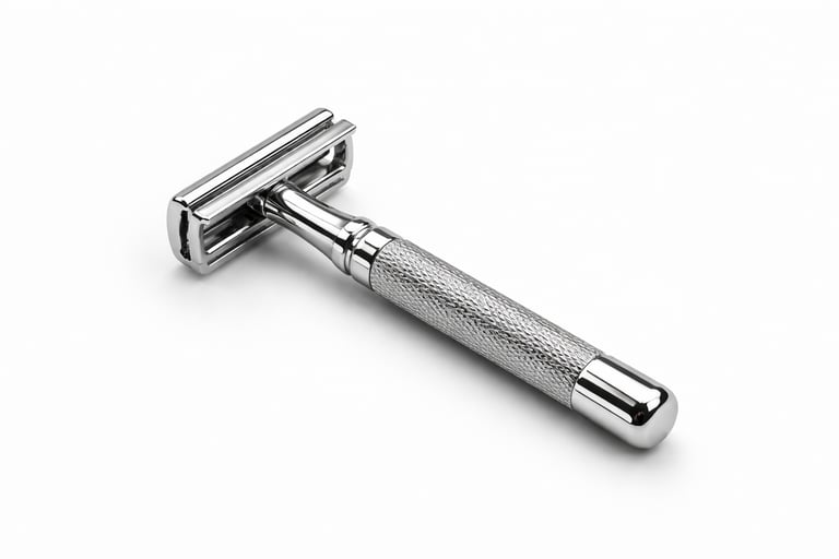 Professional shaving razor for smooth barber shaving, salon-grade tool