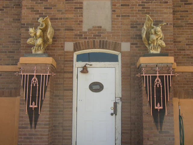 Customer image of two Sentinel Gargoyles