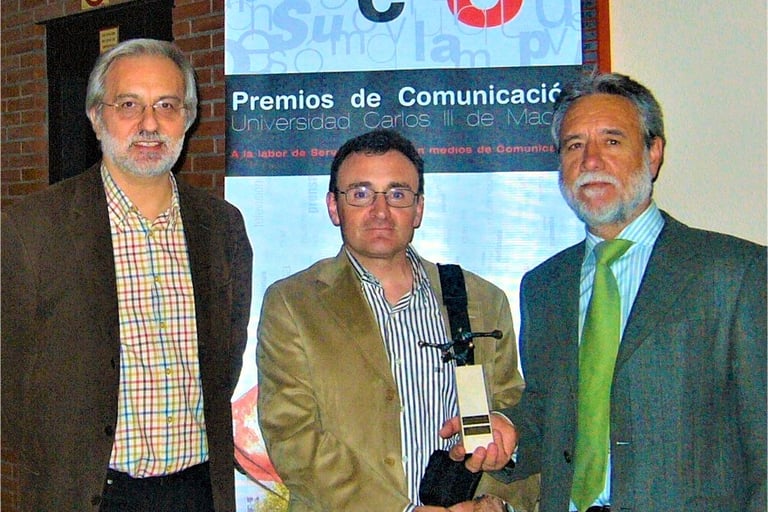 Carlos Moreno, Ignacio Cólera y José Manuel mateos