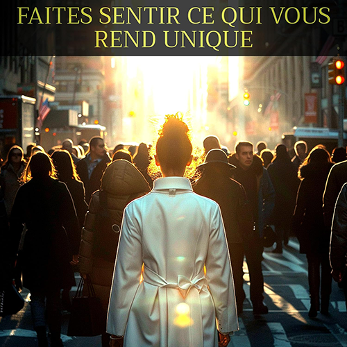 femme de dos dans la foule