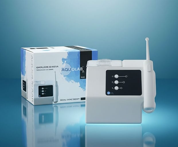 Jet dentaire à l'ozone Aquolab hygiene-precision.com
