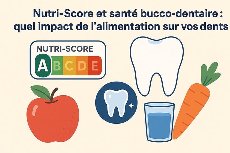 nutri-score et santé bucco-dentaire hygiene-precision.com