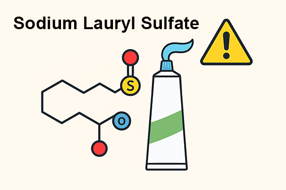 The dangers of sodium lauryl sulfate in toothpastes