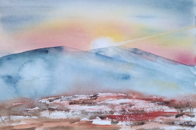 aquarelle originale promesse