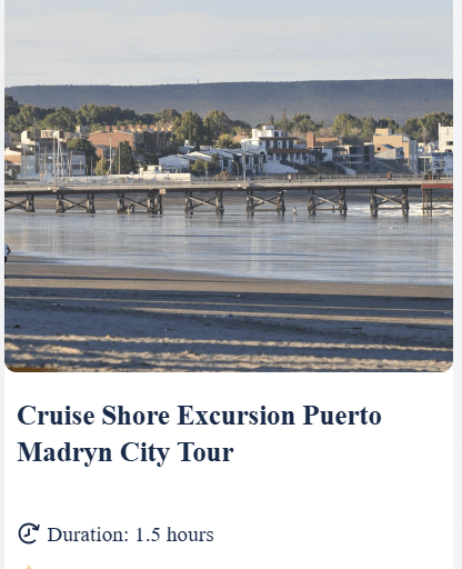 Get Your Guide Tours Chubut