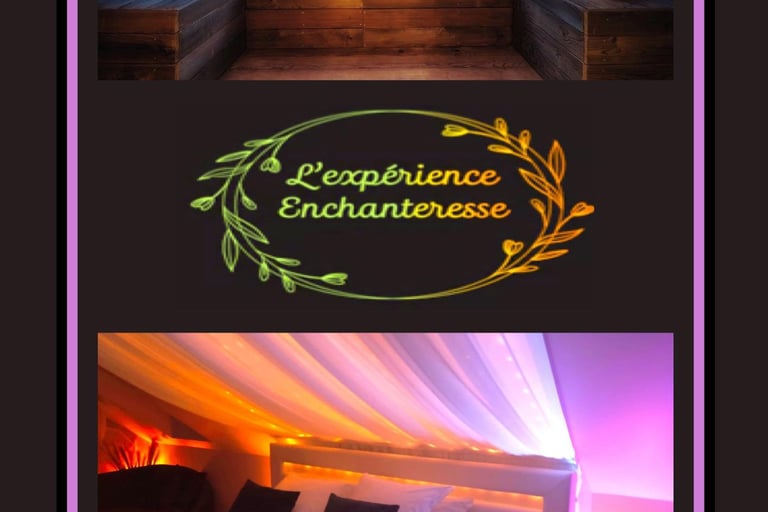 Loveroom à coté de Vannes, hébergement secret avec sa chambre et jacuzzi privatif