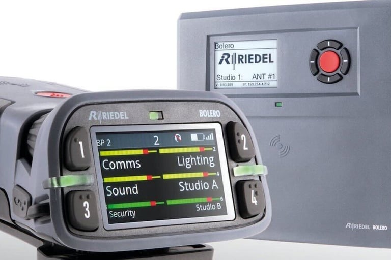 riedel bolero communication equipment