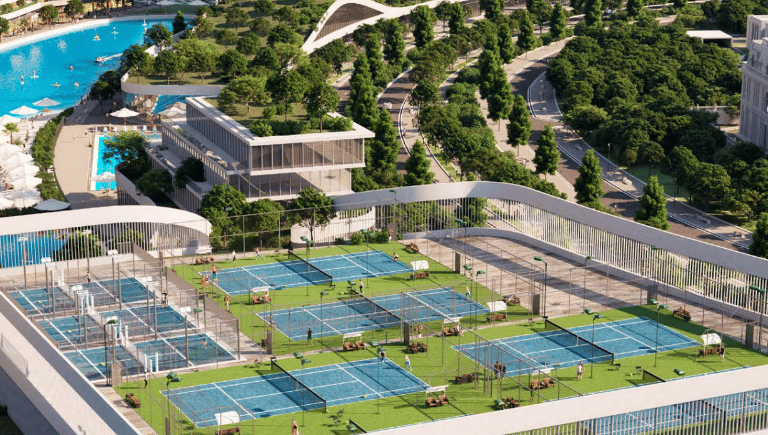 High-quality maintenance and exclusive facilities in Sobha Hartland II, including a gym, spa, and pr