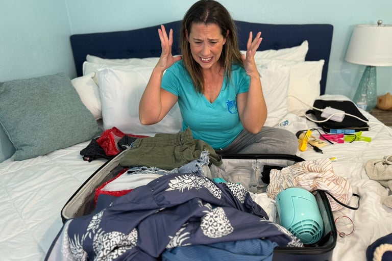 Panicking before my cruise