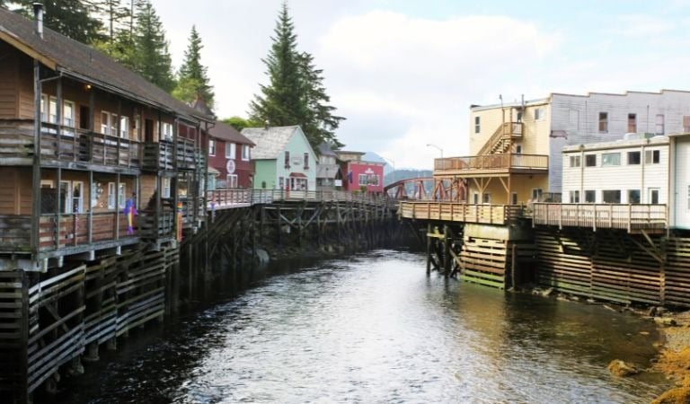Creek Street in Ketchikan