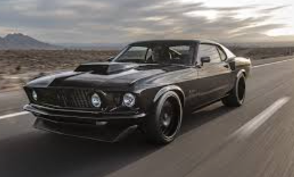 Black Mustang Shelby GT