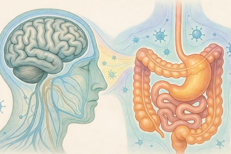 brain gut axis depression nutrition