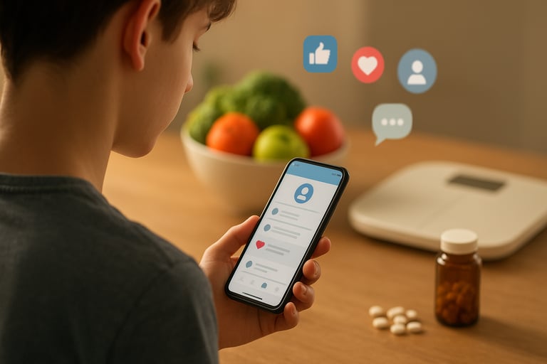 Teen facing weight regulation choices - dietary supplements, diets, medications - English speaking d