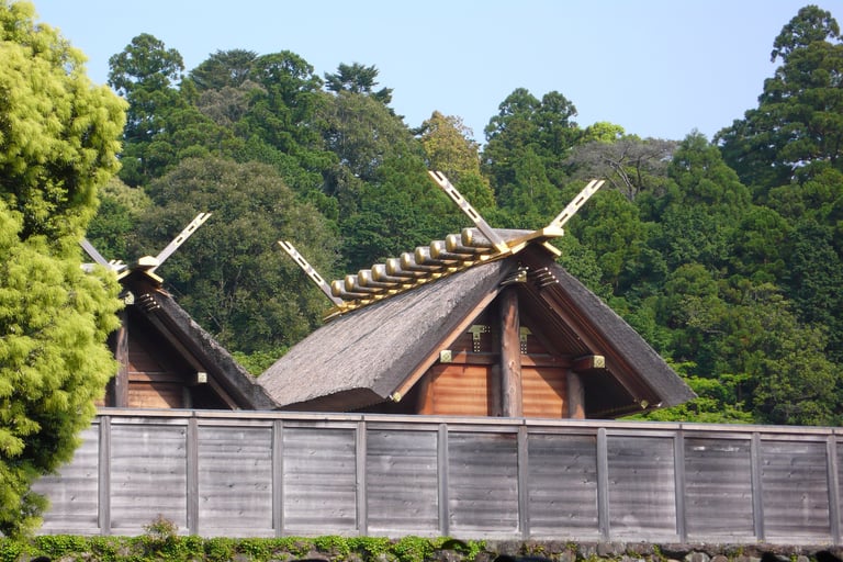 Ise Jingu shrine is rebuilt every 20 years