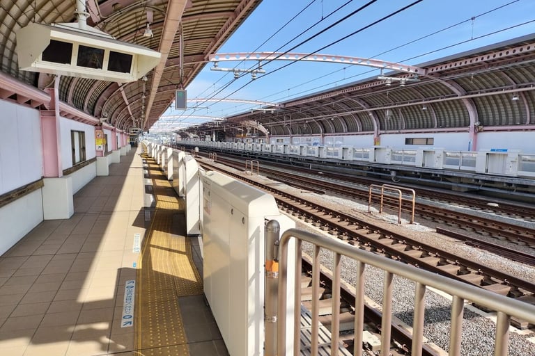 Umegaoka station (By 鋸香具師 - Own work, CC BY-SA 4.0, https://commons.wikimedia.org/w/index.php?curid=