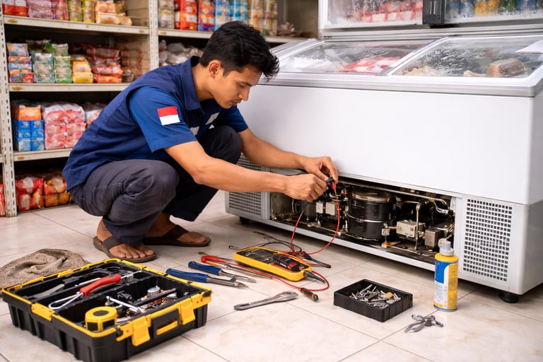 Service kulkas Marpoyan Damai Pekanbaru