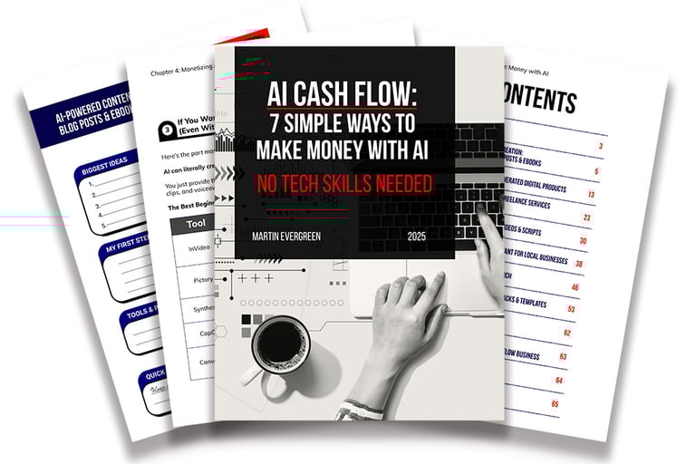 pages of the AI Cash Flow book