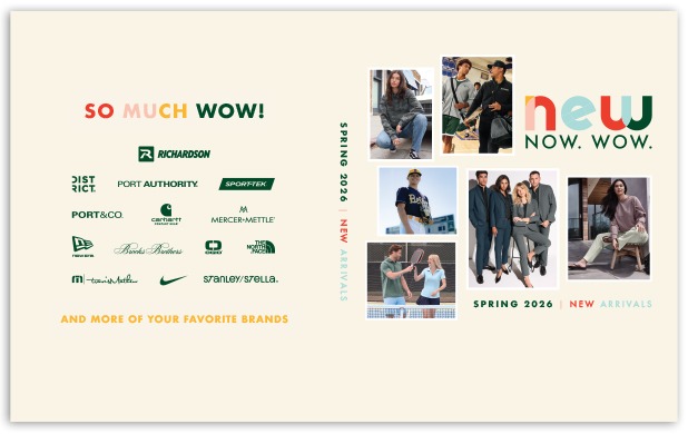 product catalog for lets customize. Screen print or embroidery Utah businesses 