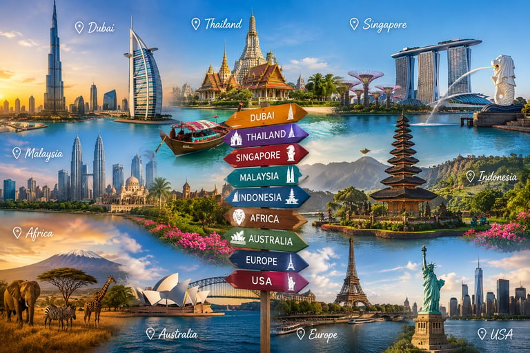 International Destinations