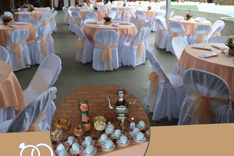 "Decoração de eventos em chácara"