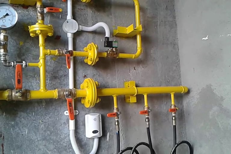 Instalasi Pipa Gas Elpiji