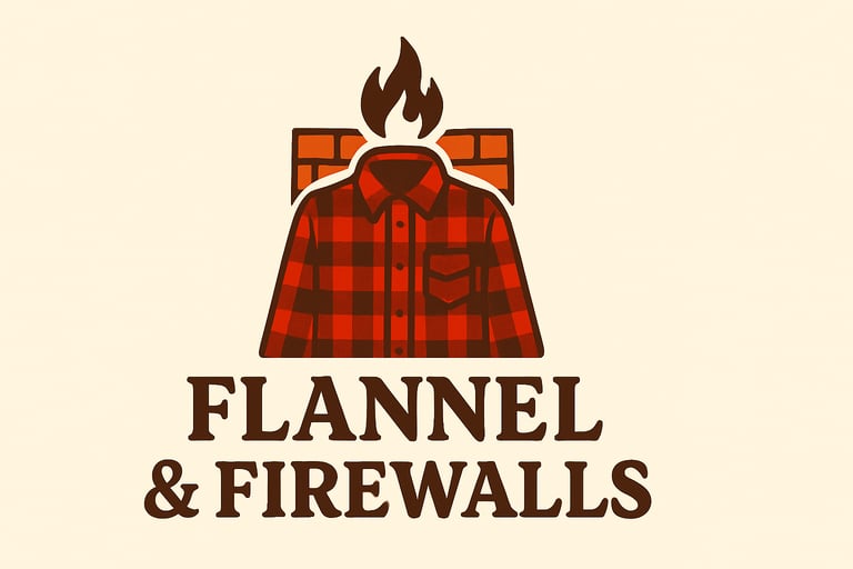 Flannel & Firewalls Logo