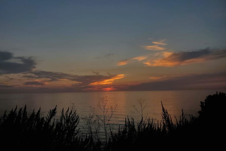 A very California Sunset