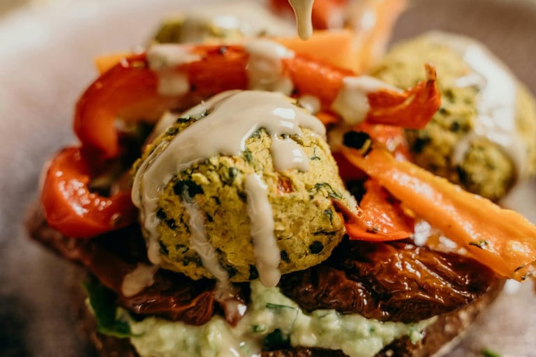 Vegan food, restaurant of Valencia