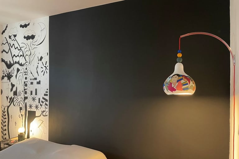 Luminaire fabriqué en France par Claire Mahé