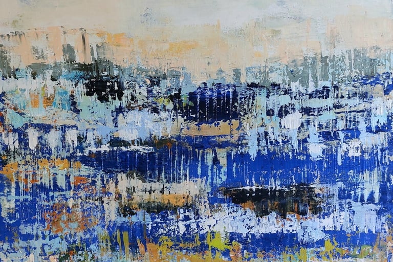 peinture au couteau par Sigrid M