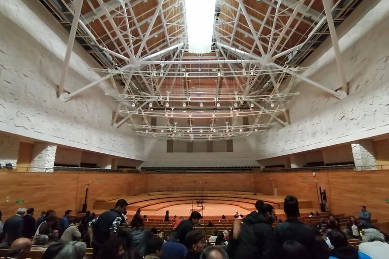 Sala de conciertos de la Orquesta Sinfónica de Xalapa Tlaqna