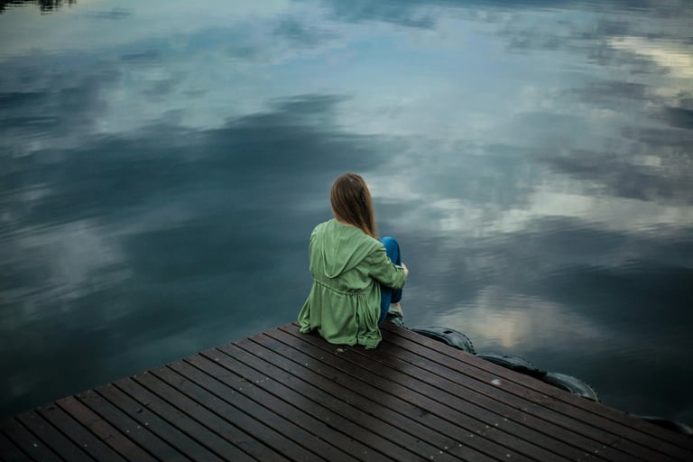 Photo by Keenan Constance: https://www.pexels.com/photo/woman-sitting-on-wooden-planks-2865901/