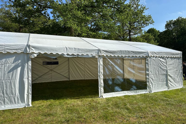 Outdoor Marquee Setup