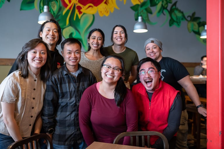 Main group of AVID organizers
