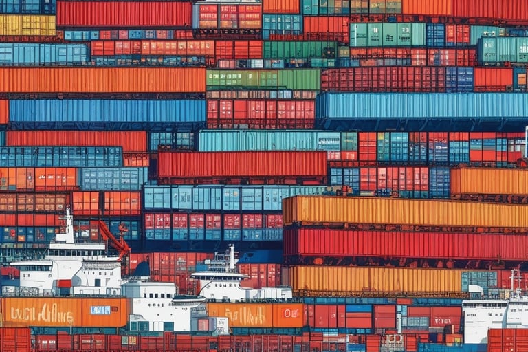 two men and a woman in safety vests standing in a warehouse