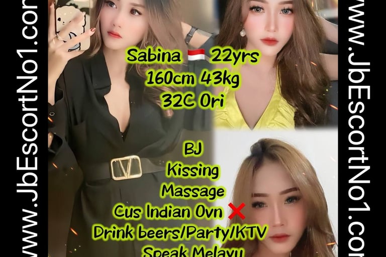 JB Escort｜新山JBEscort 下水服务 每日营业12pm-2am Whatsapp 011-37355242