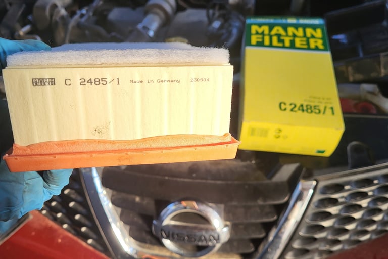 orginal germanski filtri mann filter servis za nissan tuning garage up mk skopje 