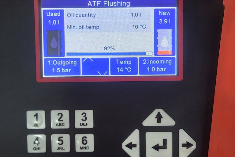 atf promena flush so motul evo gen 2 mashina tuning garage up skopje 