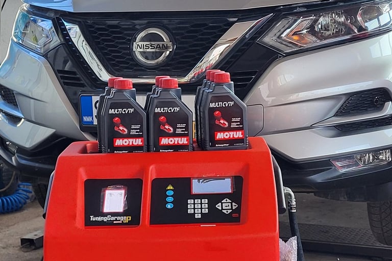 servis nissan cvt menjac mashinska promena so motul evo gen 2 skopje 