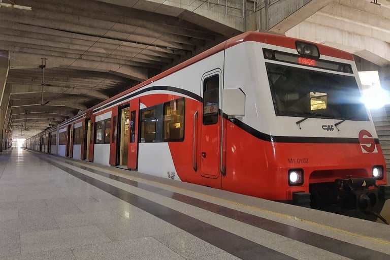 Tren Suburbano Estación Fortuna