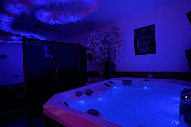 Spa privatif et love room entre Annemasse, Annecy, Genève et Thonon les Bains