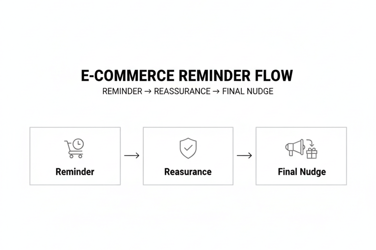 e commerce reminder flow