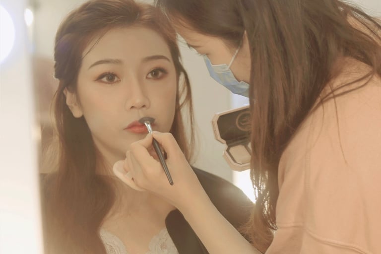 香港一對一學化妝-個人化妝班課程教學