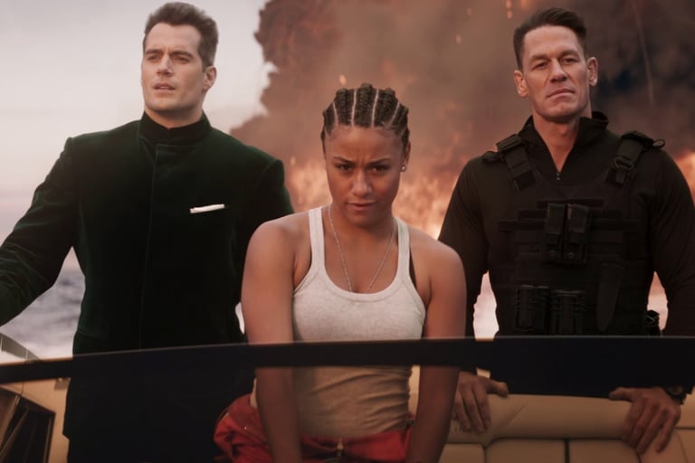 Henry Cavill, Adrianna DeBose & John Cena