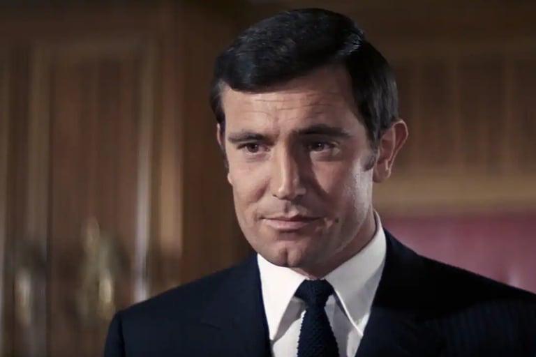 George Lazenby as James Bond