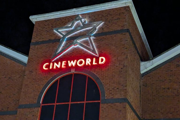 Cineworld, the cinema of choice.