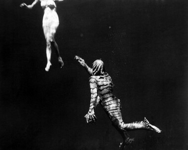 The Creature's underwater ballet