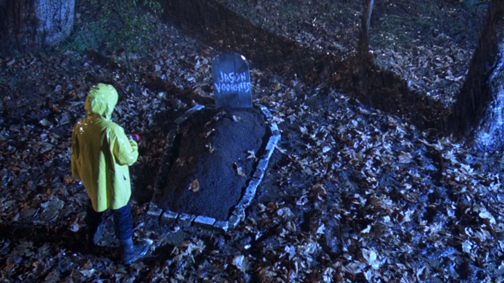 Tommy Jarvis at Jason's grave