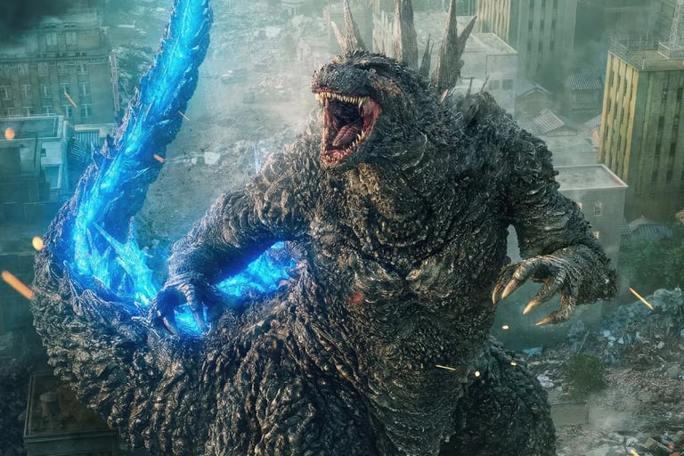 Godzilla on a rampage